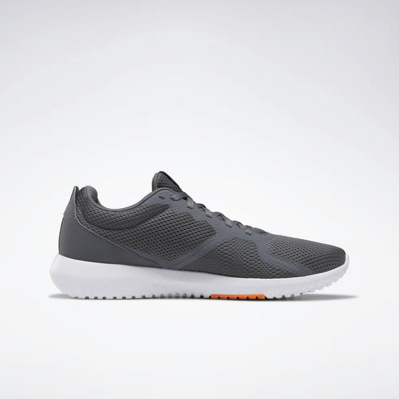 Adidasi Training Reebok Flexagon Force Barbati Gri/Portocalii/Albi Romania TU7246VT
